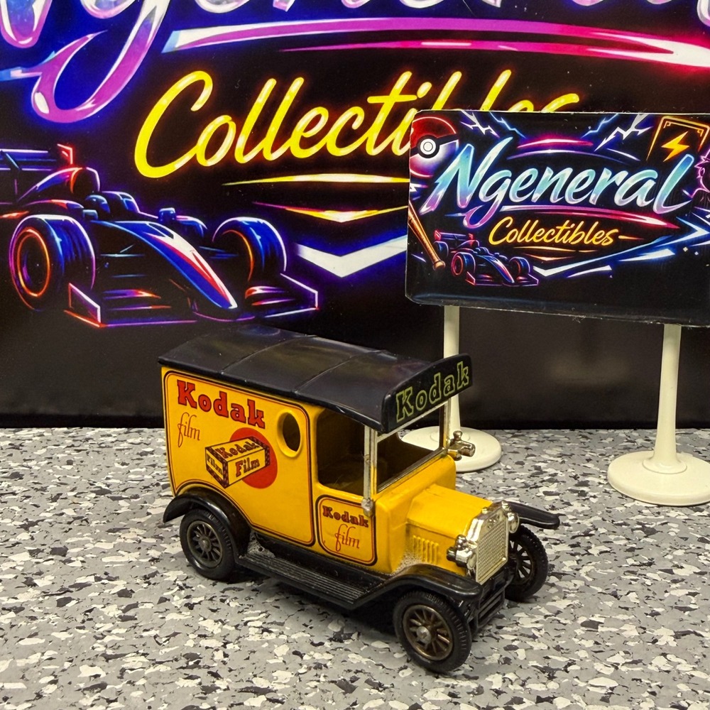 Lledo Days Gone Kodak Film Delivery Van Yellow Vintage Diecast Truck England